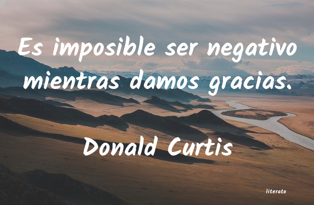 Frases de Donald Curtis