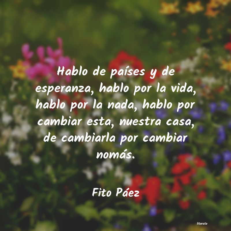 Frases de Fito Páez