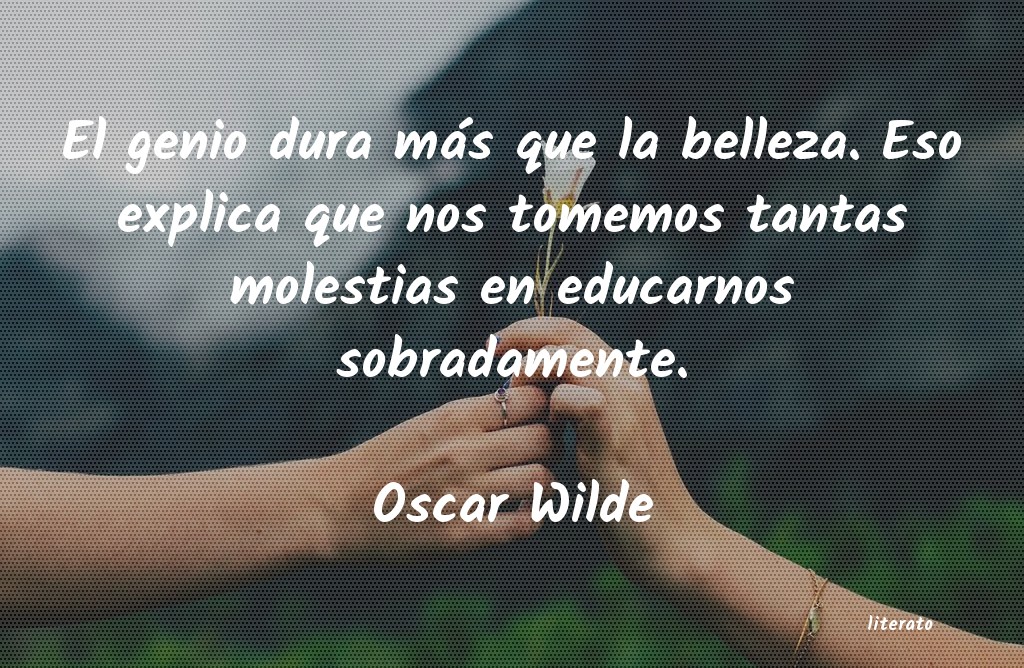 Frases de Oscar Wilde