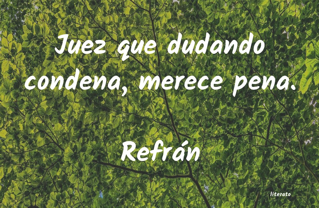 frases de Refrán