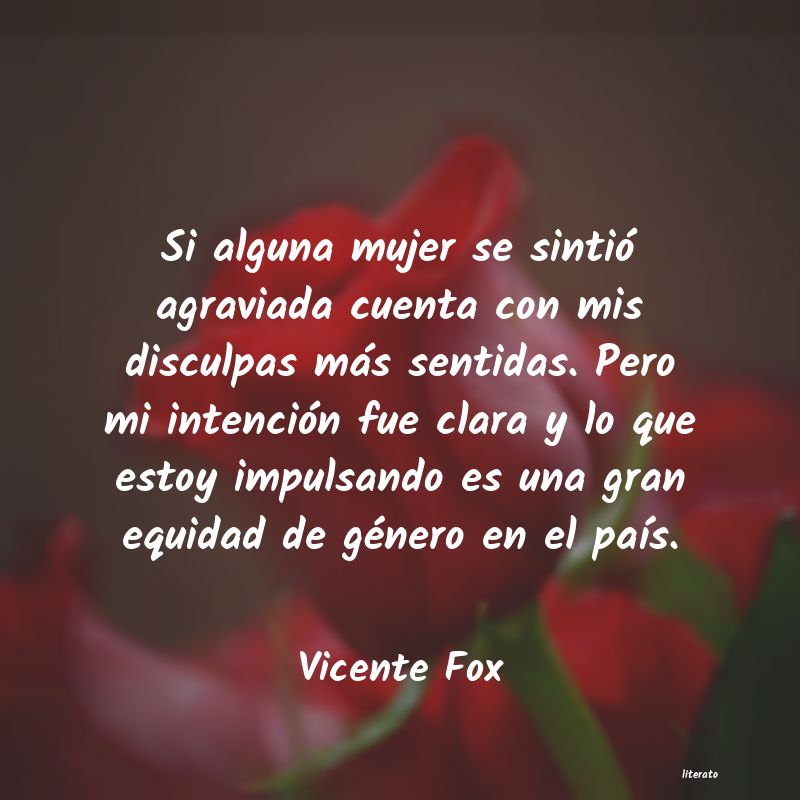 Frases de Vicente Fox