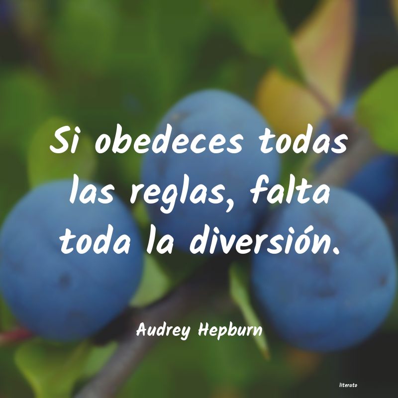 Frases de Audrey Hepburn