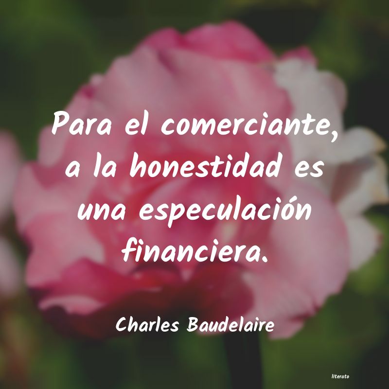 frases de Charles Baudelaire