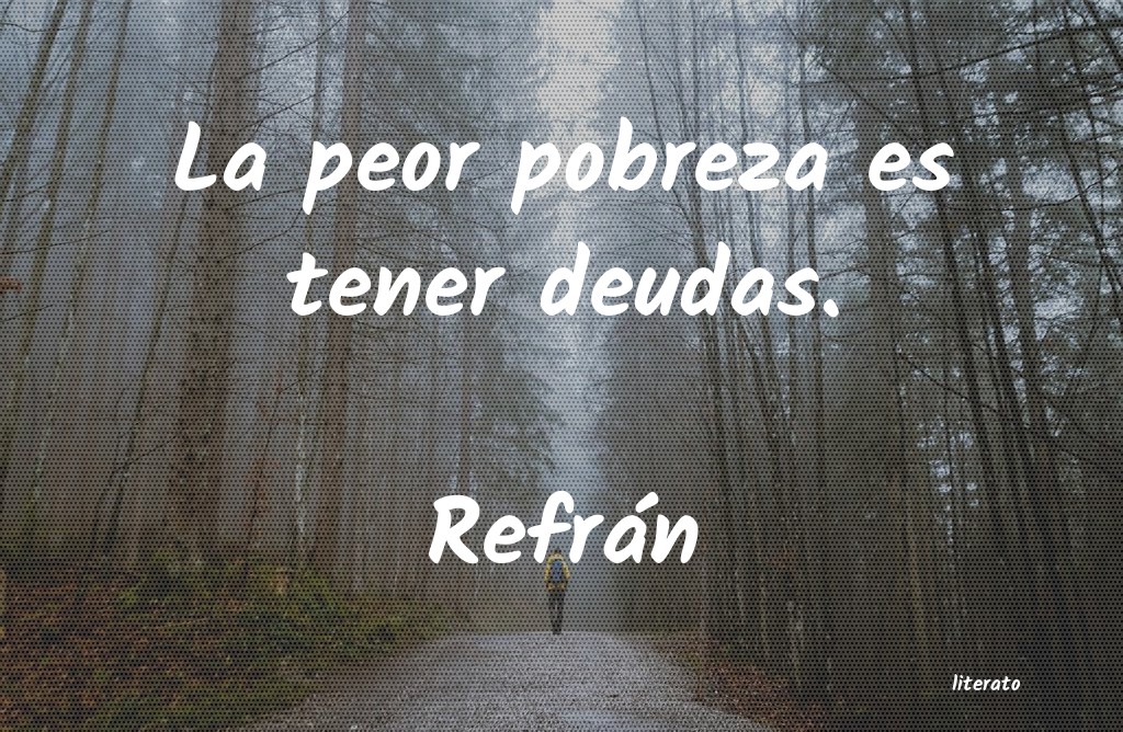 Frases de Refrán