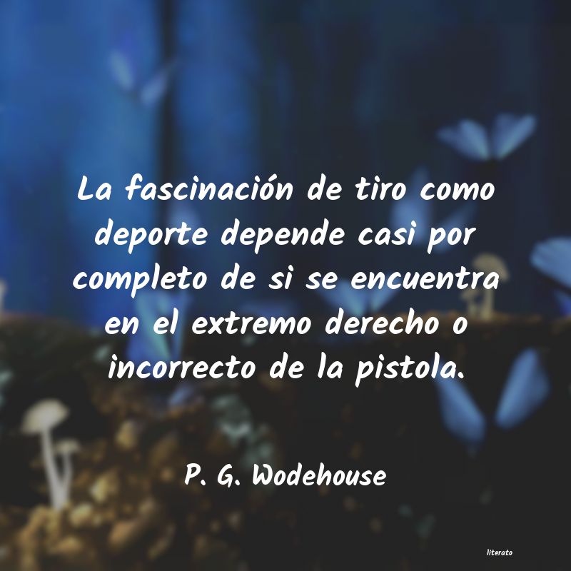 Frases de P. G. Wodehouse