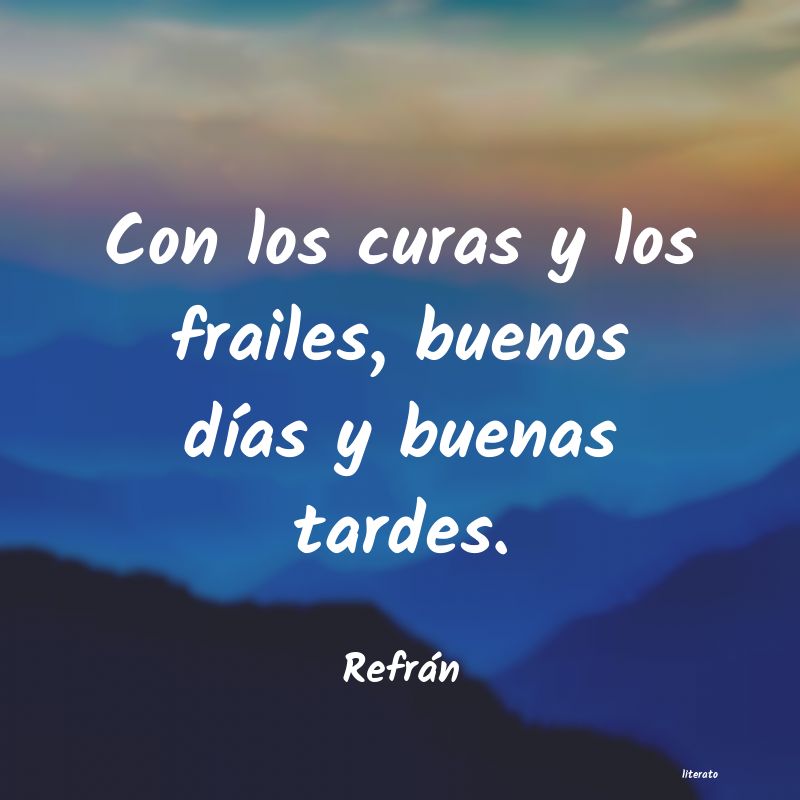 frases de Refrán