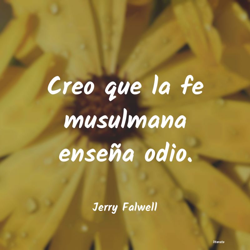 Frases de Jerry Falwell