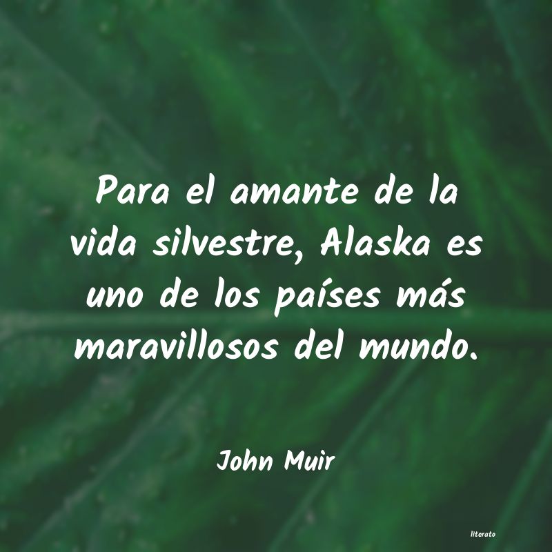 frases de John Muir