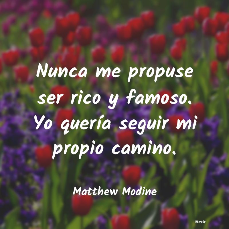 Frases de Matthew Modine