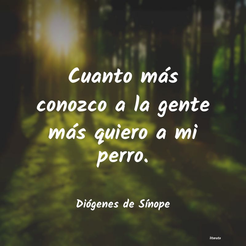 frases de Diógenes de SÃnope