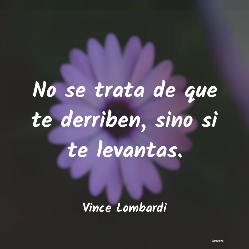 Frases de Vince Lombardi