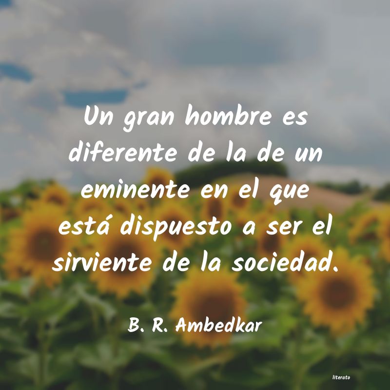 Frases de B. R. Ambedkar