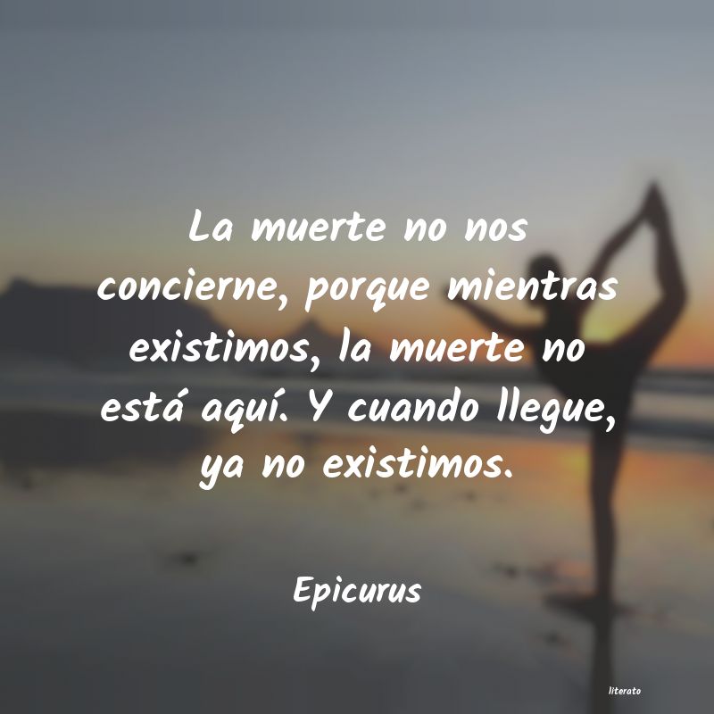 Frases de Epicurus