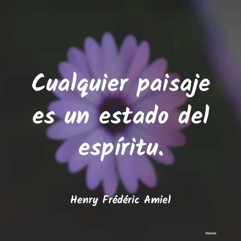 frases de Henry Frédéric Amiel