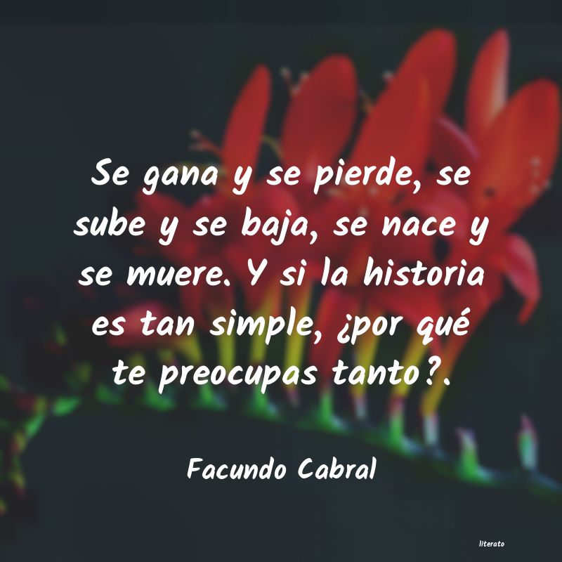 Frases de Facundo Cabral