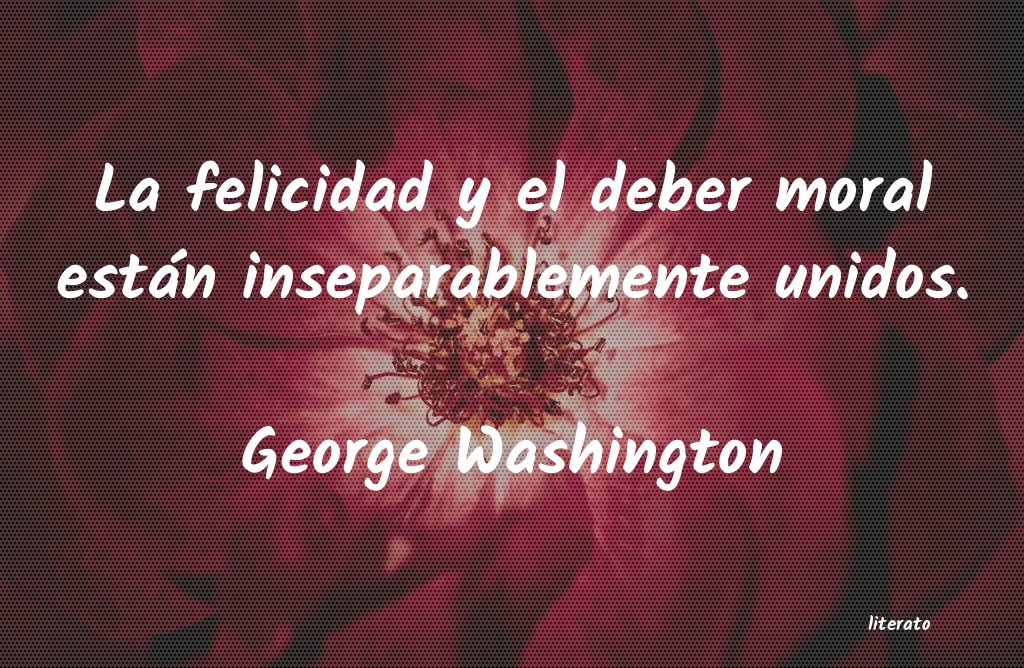 frases de George Washington