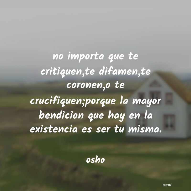 frases de osho