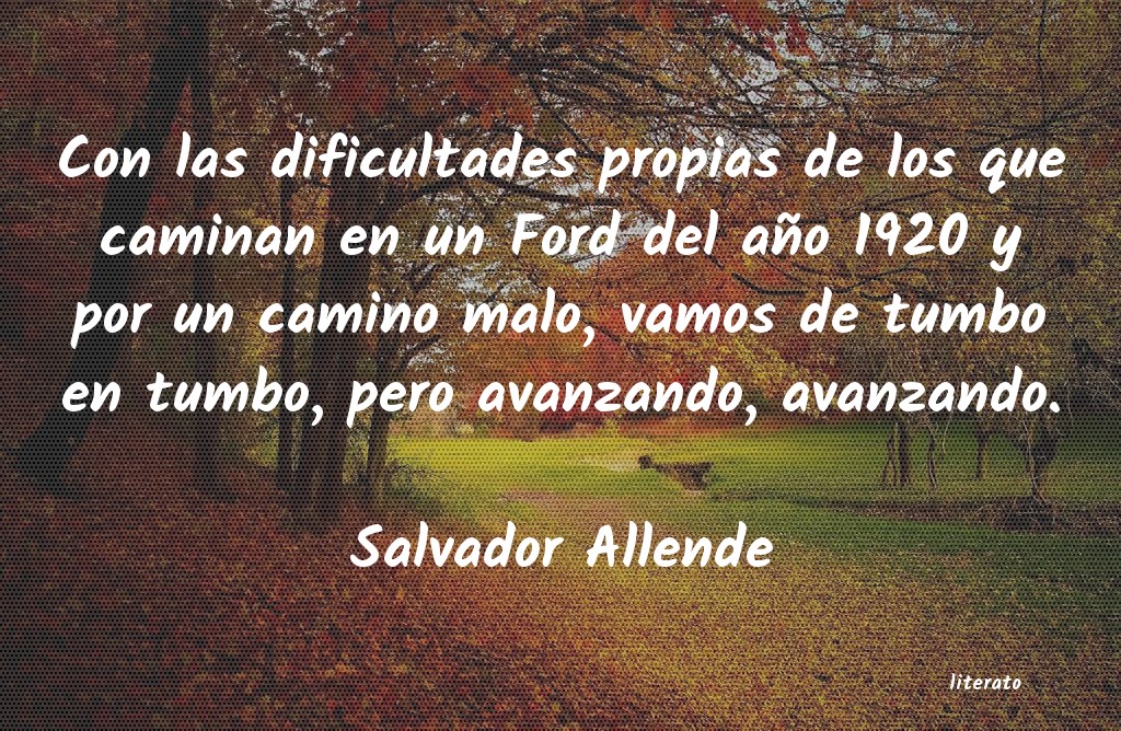 frases de Salvador Allende