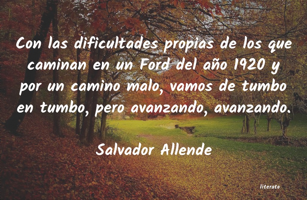 Frases de Salvador Allende