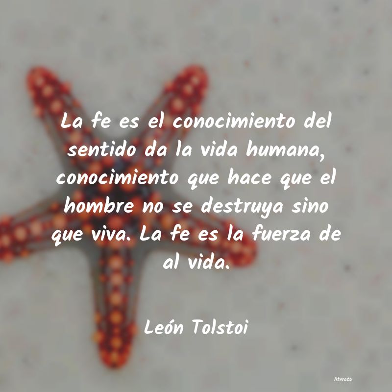 Frases de León Tolstoi