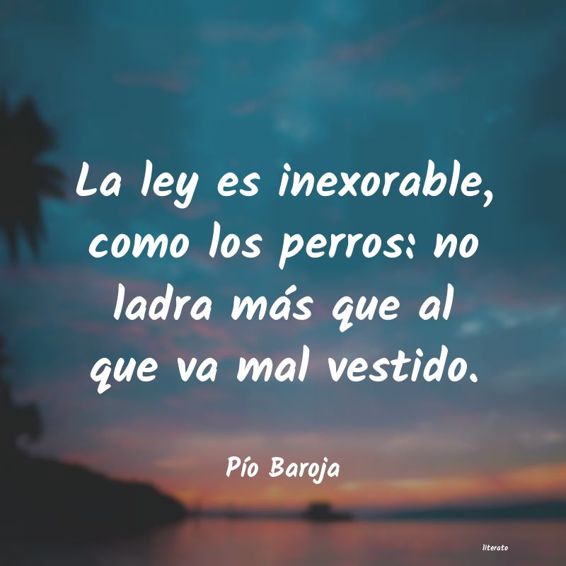 Frases de Pío Baroja