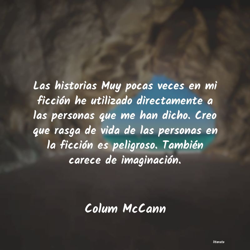 frases de Colum McCann
