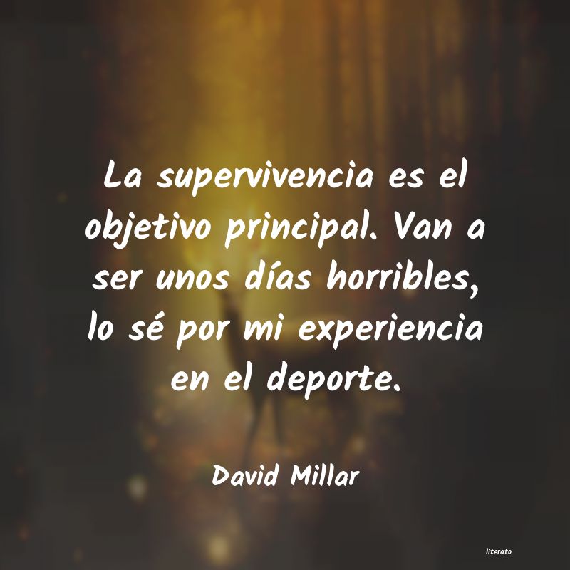 Frases de David Millar