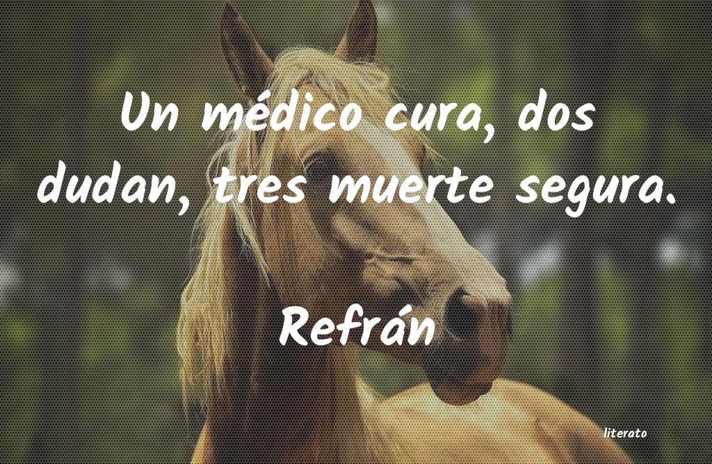 Frases de Refrán