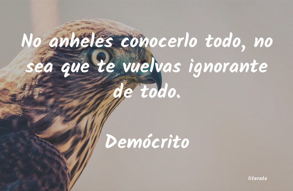 Frases de Demócrito