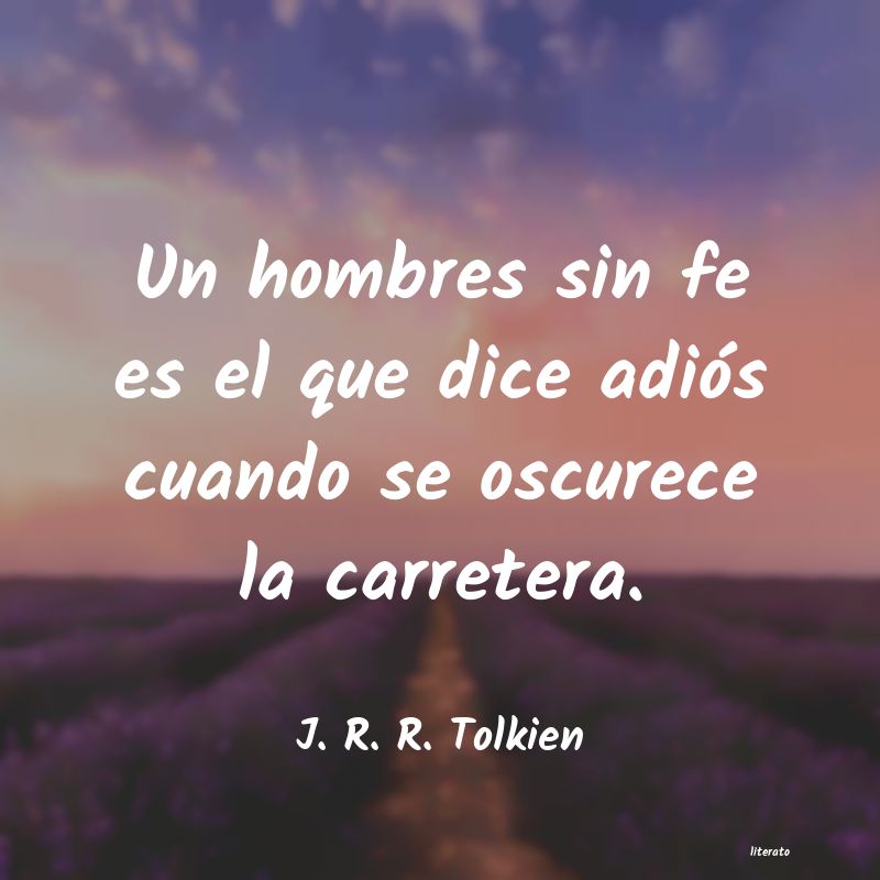 Frases de J. R. R. Tolkien