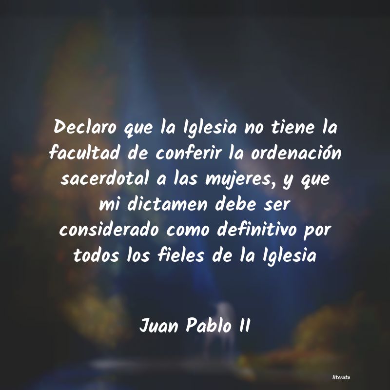 frases de Juan Pablo II