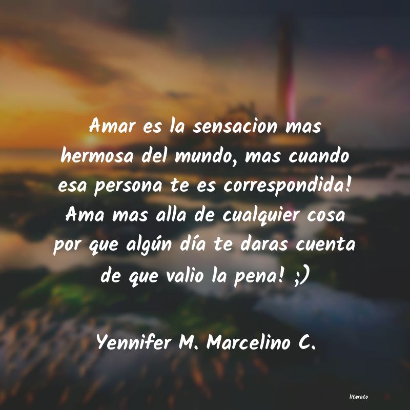 frases de Yennifer M. Marcelino C.