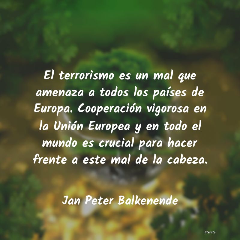 frases de Jan Peter Balkenende