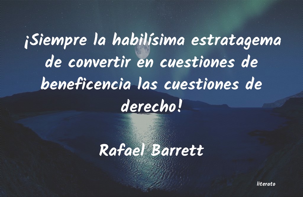 Frases de Rafael Barrett