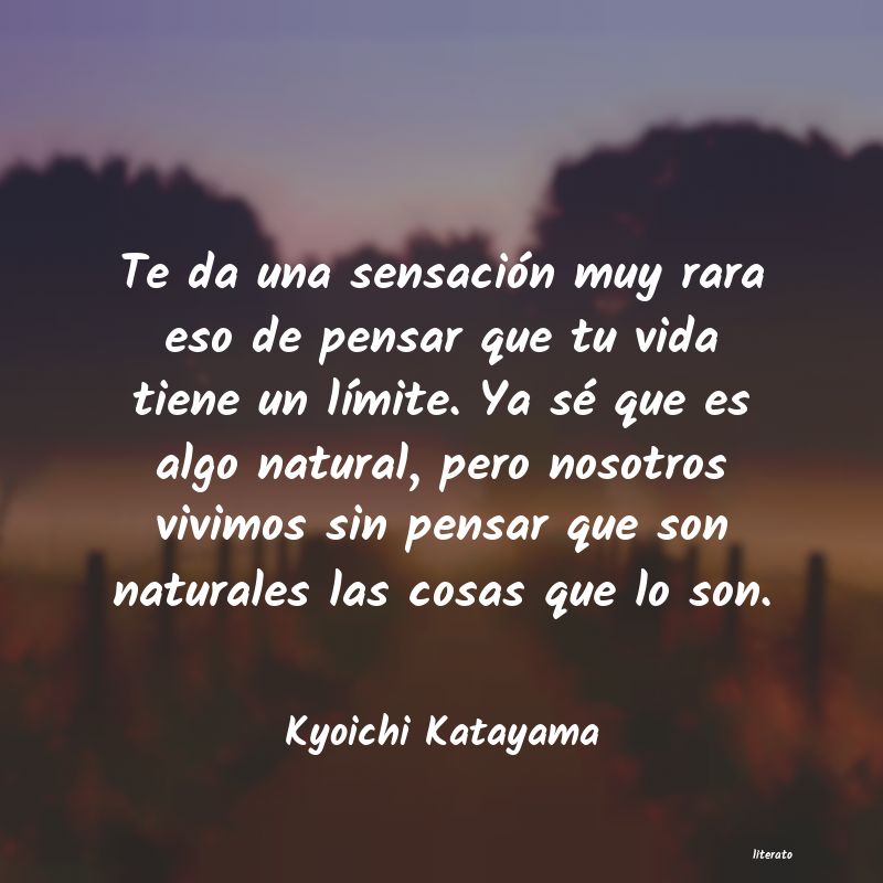 frases de Kyoichi Katayama