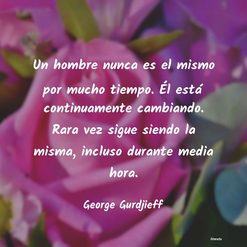 frases de George Gurdjieff