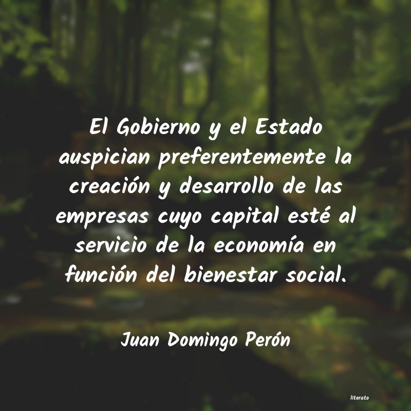 Frases de Juan Domingo Perón