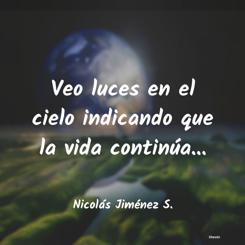 Frases de Nicolás Jiménez S.