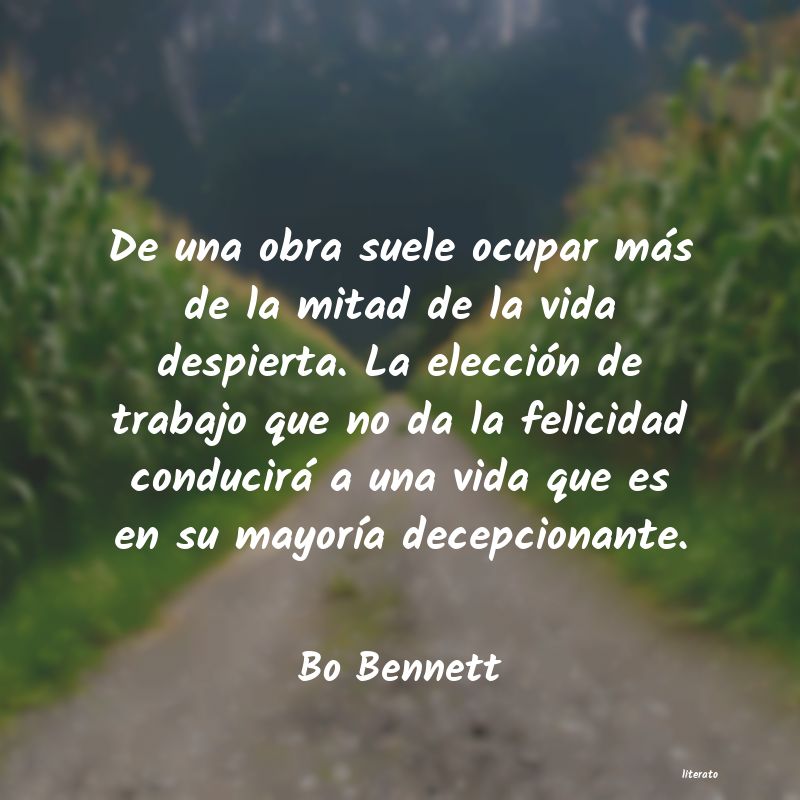 Frases de Bo Bennett