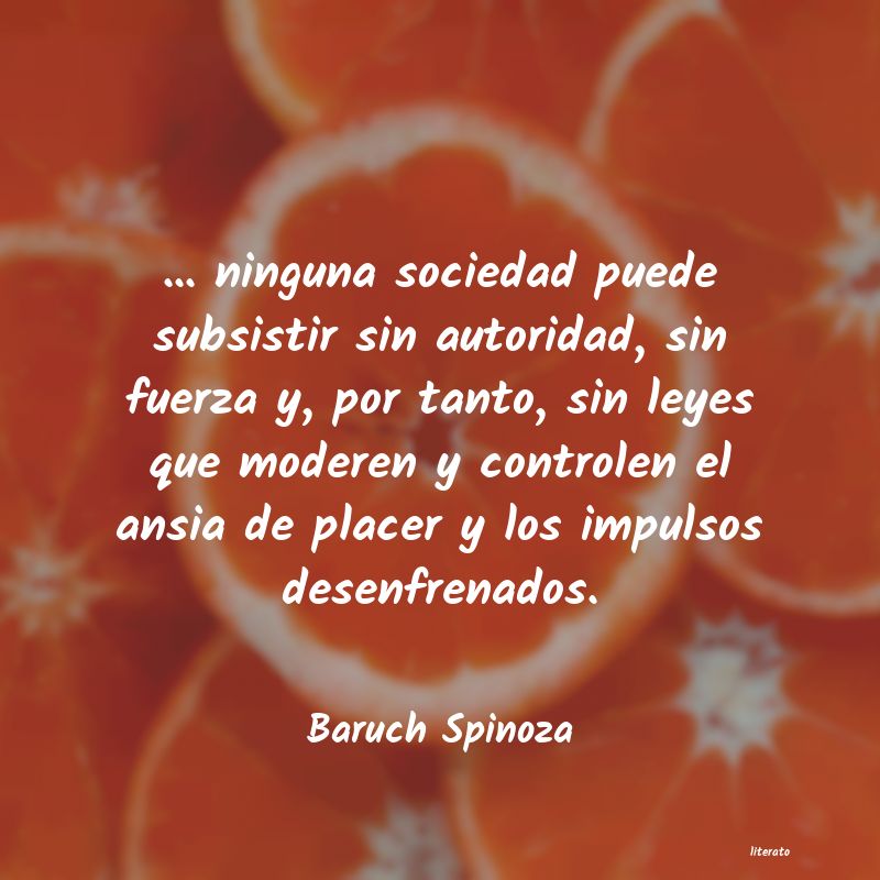 frases de Baruch Spinoza