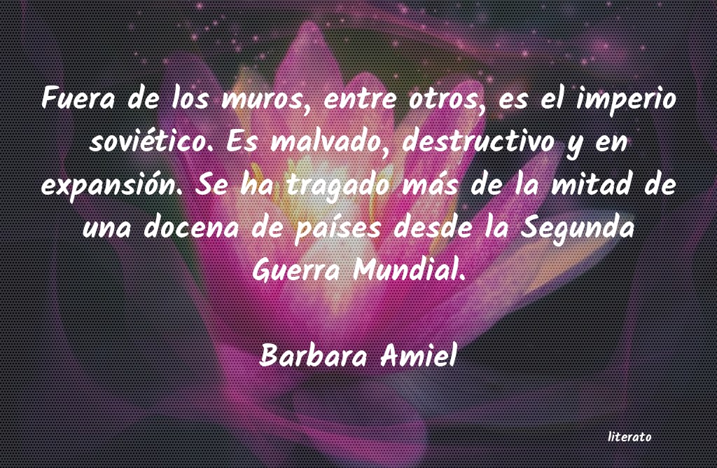 Frases de Barbara Amiel