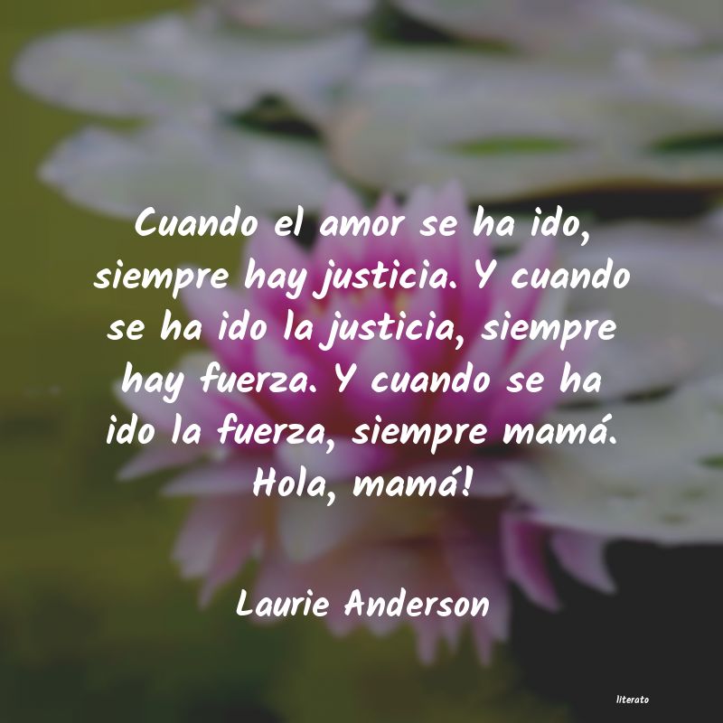 Frases de Laurie Anderson