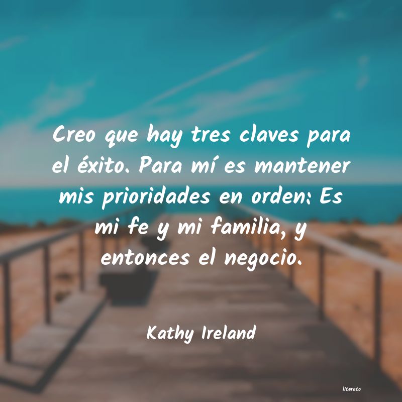 Frases de Kathy Ireland