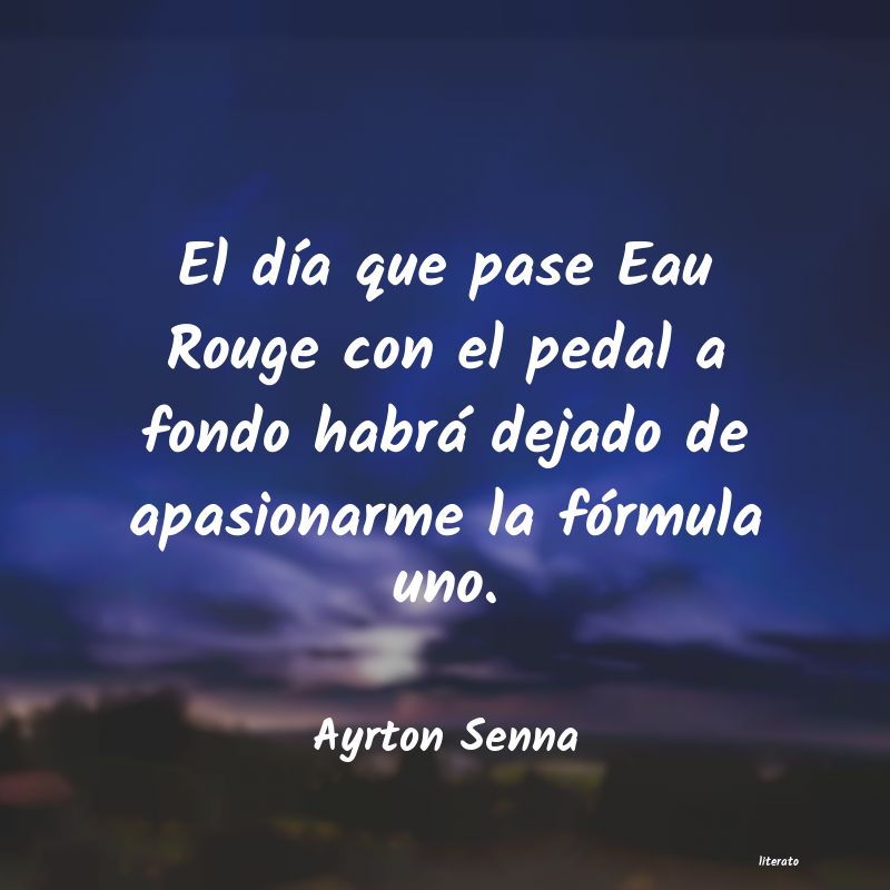 frases de Ayrton Senna