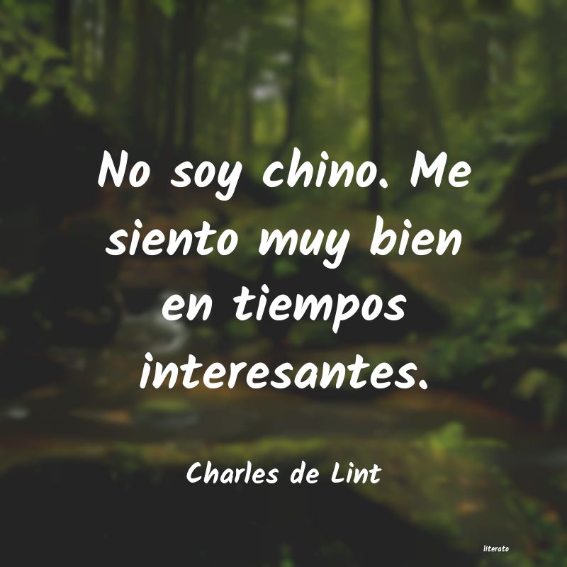 frases de Charles de Lint