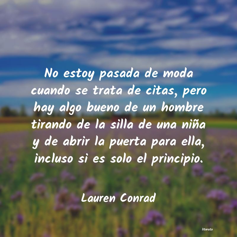 Frases de Lauren Conrad