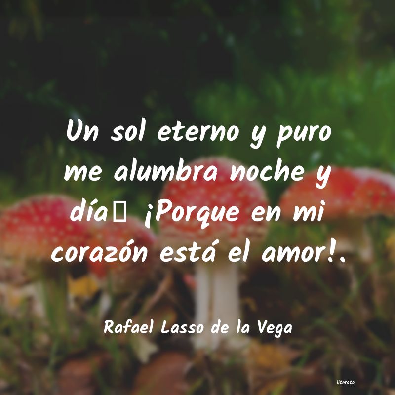 Frases de Rafael Lasso de la Vega