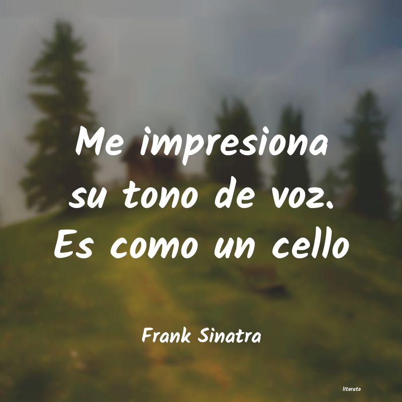 frases de Frank Sinatra