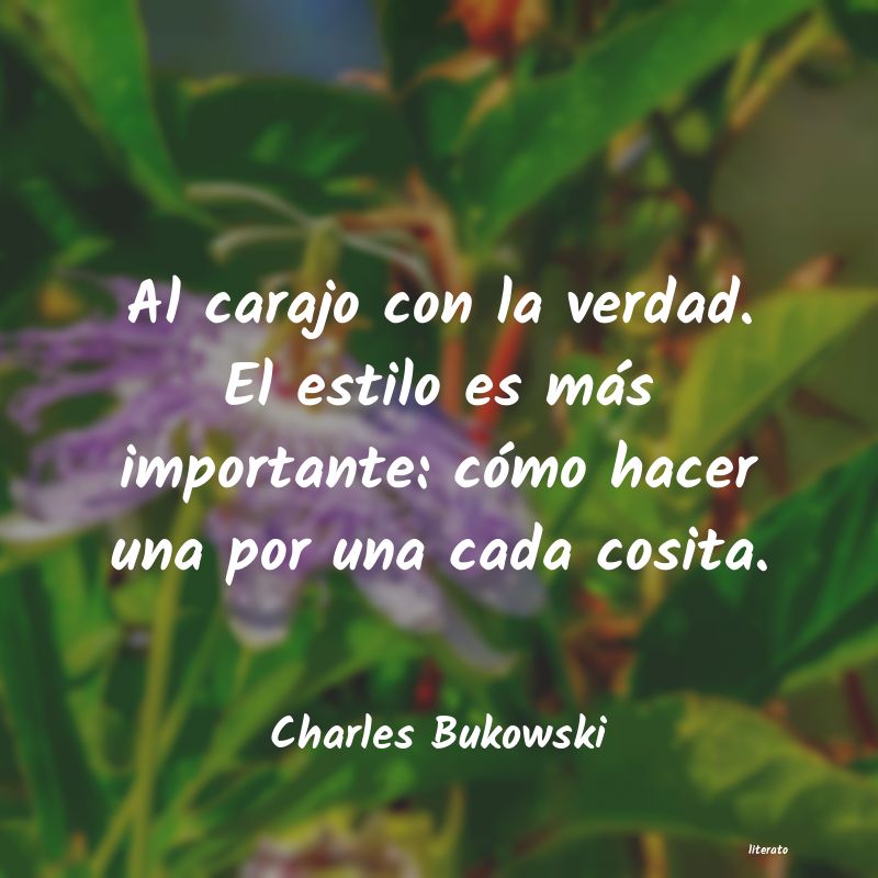 Frases de Charles Bukowski