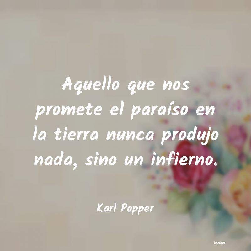 Frases de Karl Popper